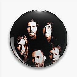 Catchy music art Maroon 5 Pin
