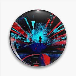 Catchy music art maroon 5 pin