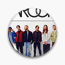 Catchy music art Maroon 5 Pin
