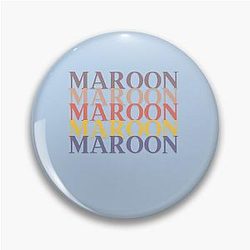 Maroon 5 Classic T-Shirt Pin