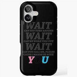 Wait Maroon 5 - Girls Like You Pop rock Band iPhone Tough Case