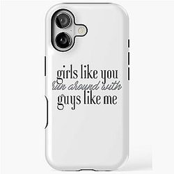 She Will Be Loved Premium Maroon 5 Girls Like You Pop rock Band iPhone Tough Case