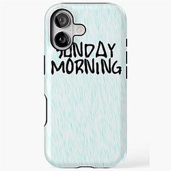 Maroon 5 Sunday Morning iPhone Case
