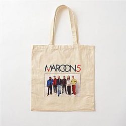 Catchy Maroon 5 Cotton Tote Bag