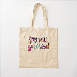 Beautiful Maroon 5 She Will Be Loved Cotton Tote Bag