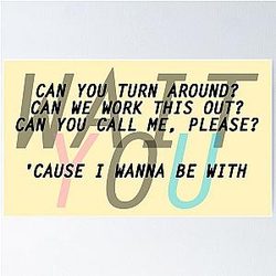 Maroon 5 - Wait Poster