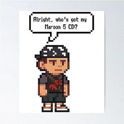 Rio Wellard Maroon 5 Poster