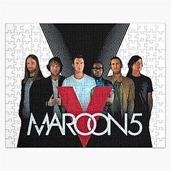 Catchy music art maroon 5 Jigsaw Puzzle