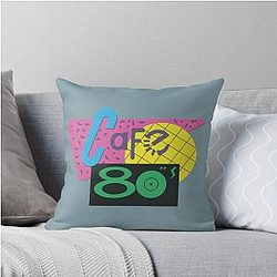 Cafe 80s - Back to the Future II, Marty McFly, Pepsi Perfect Throw Pillow