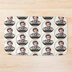 Chibi Marty McFly Bath Mat