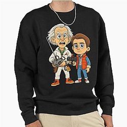 Movie Legends: Doc Brown and Marty McFly Sweatshirt