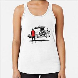 Marty McFly DeLorean Tank Top
