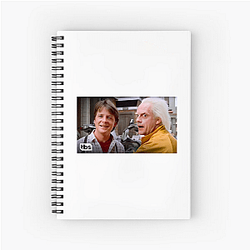 Marty McFly Merch Collection Marty Mcfly Notebook