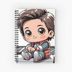 Chibi Marty McFly Notebook