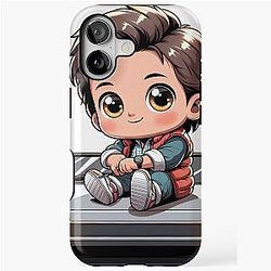 Chibi Marty McFly iPhone Case