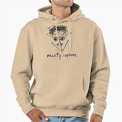 Timothée Chalamet Marty Doodle T-Shirt – Minimal Line Art Actor Graphic Tee, Vintage Indie Film Style Pullover Hoodie