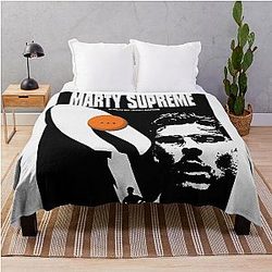 Marty Supreme Classic Movie Poster Style Vintage Throw Blanket