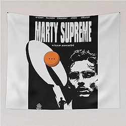 Marty Supreme Classic Movie Poster style Vintage Tapestry