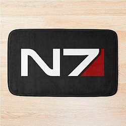 Mass Effect Emblem Bath Mat