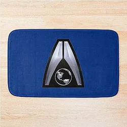 Mass Effect Custom Alliance Logo Bath Mat