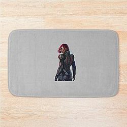 Mass Effect Commander FemShep Bath Mat
