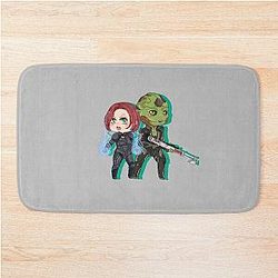 Mass Effect Commander FemShep Bath Mat