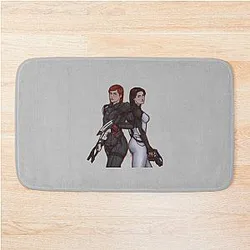 Mass Effect Commander FemShep Bath Mat