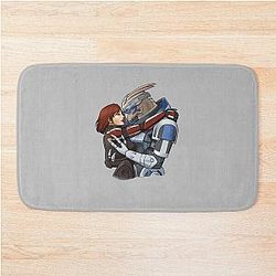 Mass Effect Commander FemShep Bath Mat