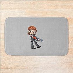 Mass Effect Commander FemShep Bath Mat