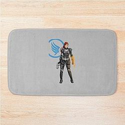 Mass Effect Commander FemShep Bath Mat