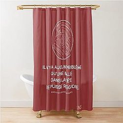 Mass Effect video game Shower Curtain