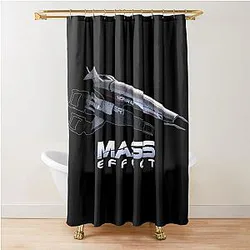 Mass Effect Normandy SR1 Shower Curtain