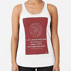 Mass Effect video game Racerback Tank Top