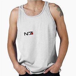 N7 Mass Effect Emblem Tank Top