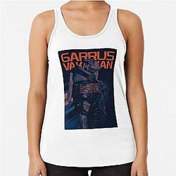 Garrus Mass Effect Racerback Tank Top