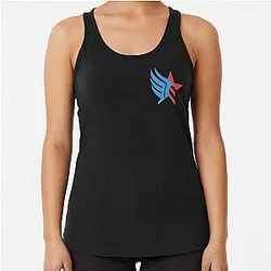 Mass Effect Custom Paragon Renegade Design Racerback Tank Top