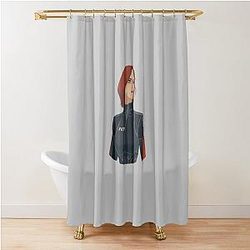 Mass Effect Commander Shower Curtain