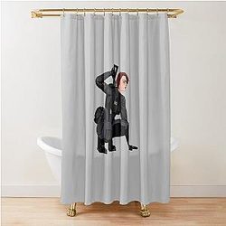 Mass Effect Commander FemShep Shower Curtain