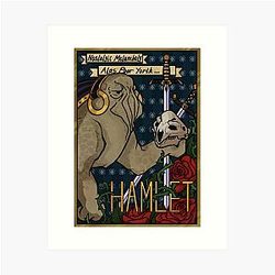 Mass Effect Elcor Hamlet Poster Art Print