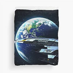 Mass Effect 2 Normandy SR-2 Earth Duvet Cover