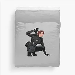 Mass Effect Commander FemShep Duvet Cover