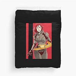 Mass Effect Commander FemShep Duvet Cover
