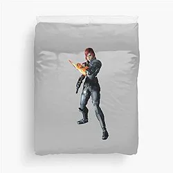 Mass Effect Commander FemShep Duvet Cover