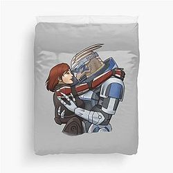 Mass Effect Commander FemShep Duvet Cover