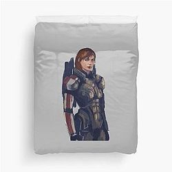 Mass Effect Commander FemShep Duvet Cover