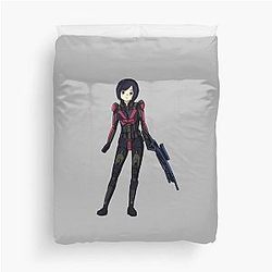 Mass Effect Commander FemShep Duvet Cover