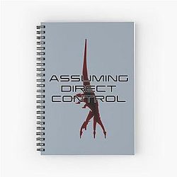 Mass Effect Direct Control Spiral Notebook