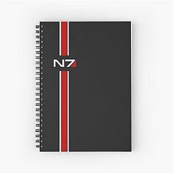 Mass Effect N7 emblem Spiral Notebook
