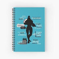 Mass Effect Legion Spiral Notebook