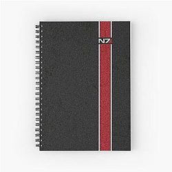 Mass Effect N7 Spiral Notebook